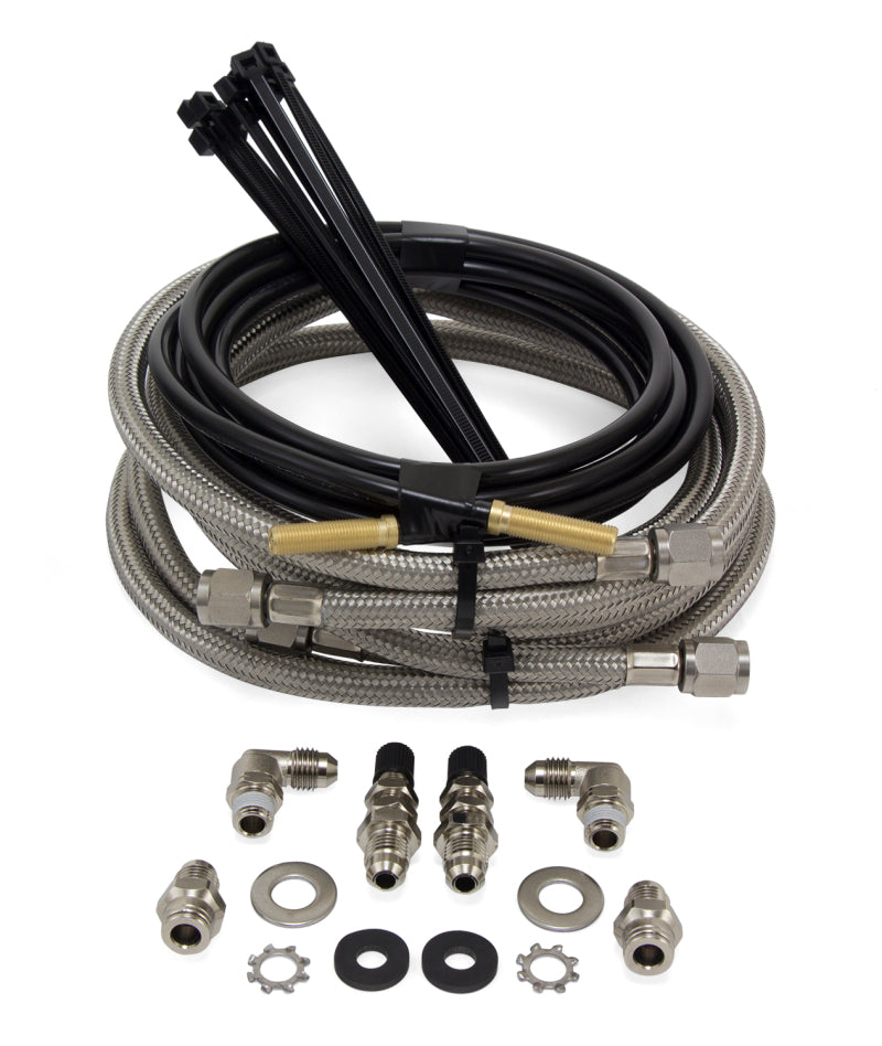 Air Lift Loadlifter 5000 Ultimate Plus Stainless Steel Air Line Upgrade Kit - DTX Performance