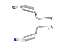 Load image into Gallery viewer, aFe Lexus IS350 14-22 V6-3.5L Takeda Axle-Back Exhaust System- Blue Tip - DTX Performance