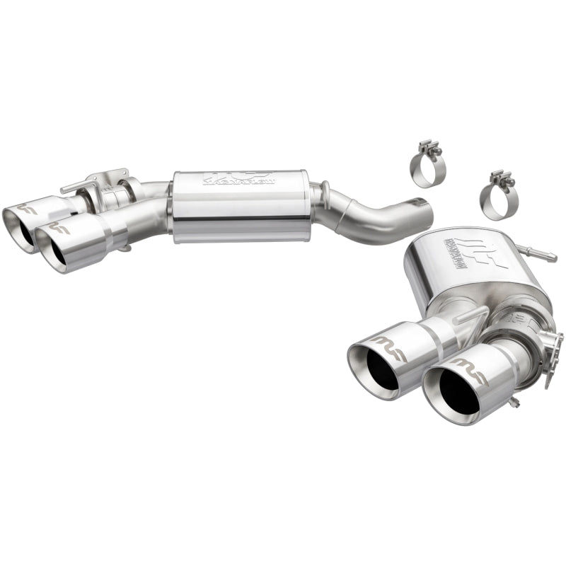 MagnaFlow 2016 Chevy Camaro 6.2L V8 Competition Axle Back w/ Quad Polished Tips - DTX Performance