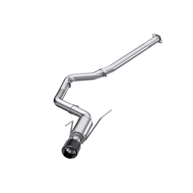 MBRP 15-21 Subaru WRX 2.0L/STI 2.5L/11-14 Sed 3in Cat-Back Single Rear Exit w/Carb Fiber Tips- T304 - DTX Performance