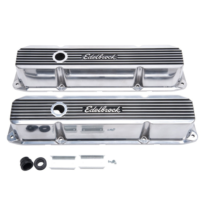 Edelbrock Valve Cover Elite II Chrysler 383-440 Big Block V8 Polished - DTX Performance