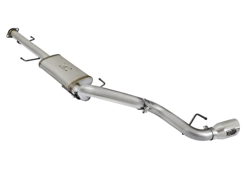 aFe MACH Force Xp 3in SS Cat-Back Single Side Exit Exhaust w/Polished Tips 07-14 Toyota FJ Cruiser - DTX Performance