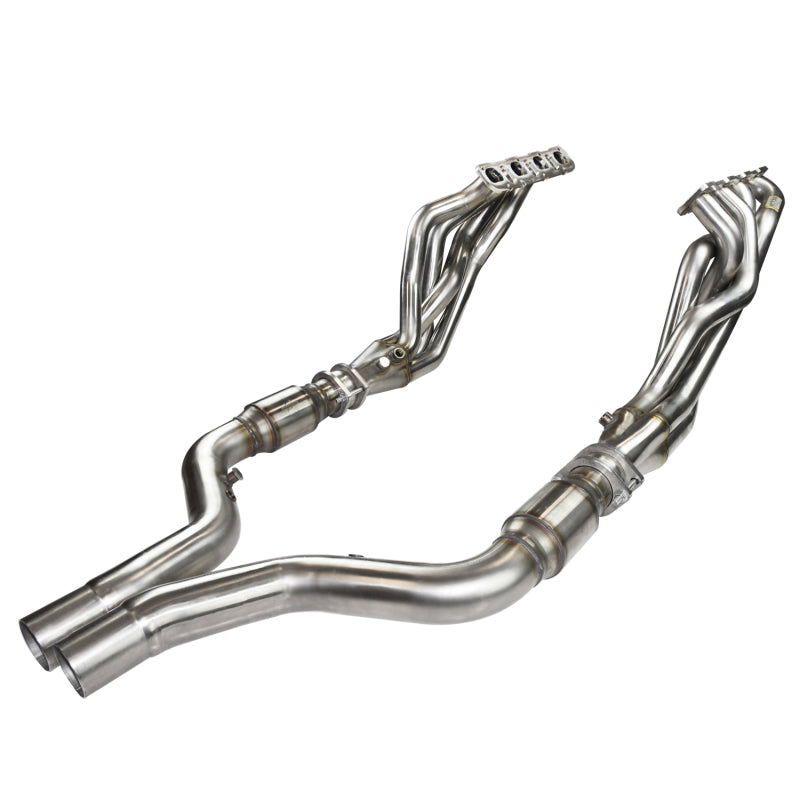 Kooks 06-15 Dodge Charger SRT8 1 7/8in x 3in SS Headers w/ Catted SS Connection Pipes - DTX Performance