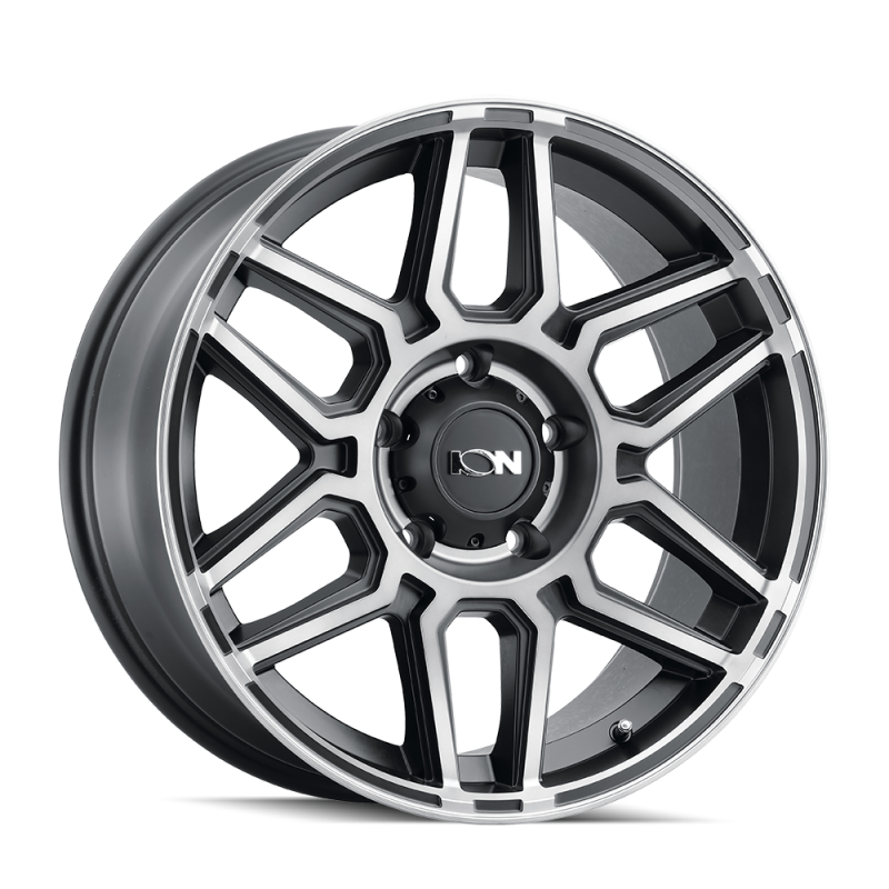 ION Type 146 17x9 / 5x127 BP / 0mm Offset / 78.1mm Hub Matte Black W/Machined Dart Tint Wheel - DTX Performance