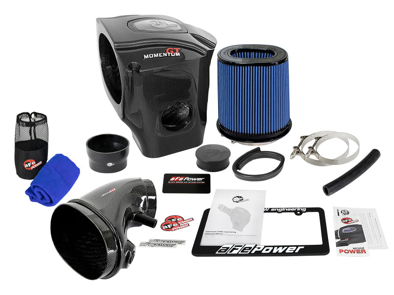 aFe Momentum Black Series Carbon Fiber Pro 5R Air Intake System 11-19 Dodge Charger SRT8 6.4L - DTX Performance