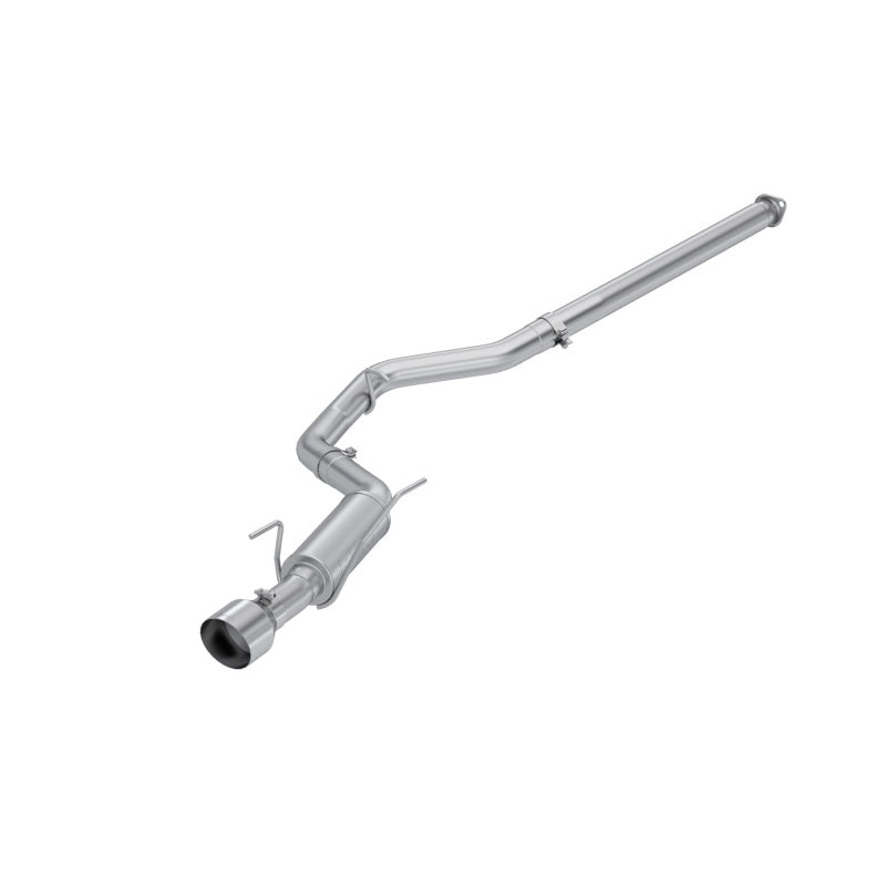 MBRP 2022 Subaru WRX 2.4L 3in Cat Back 5in OD Single Exit - Aluminized Steel - DTX Performance