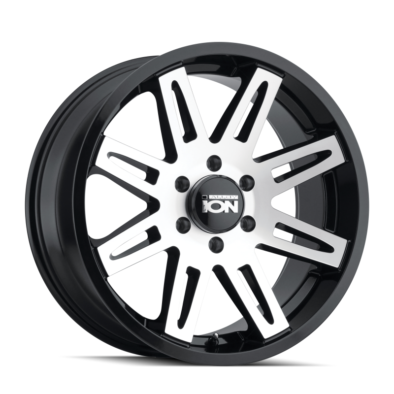 ION Type 142 18x9 / 8x170 BP / 0mm Offset / 130.8mm Hub Black/Machined Wheel - DTX Performance