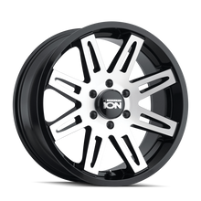 Load image into Gallery viewer, ION Type 142 18x9 / 8x170 BP / 0mm Offset / 130.8mm Hub Black/Machined Wheel - DTX Performance