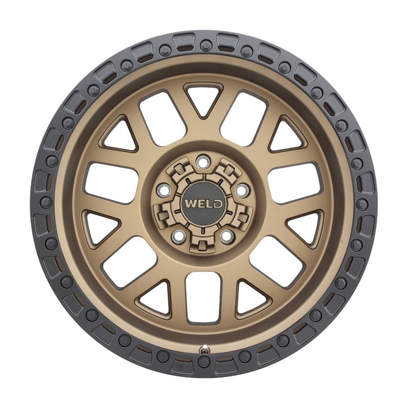 Weld Off-Road W115 17X10 Cinch 5X114.3 5X127 ET-25 BS4.50 Satin Bronze / Satin Black 78.1 - DTX Performance