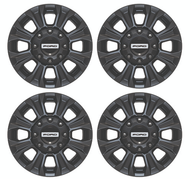 Ford Racing 05-22 Super Duty 18x8 Matte Black Wheel Kit - DTX Performance