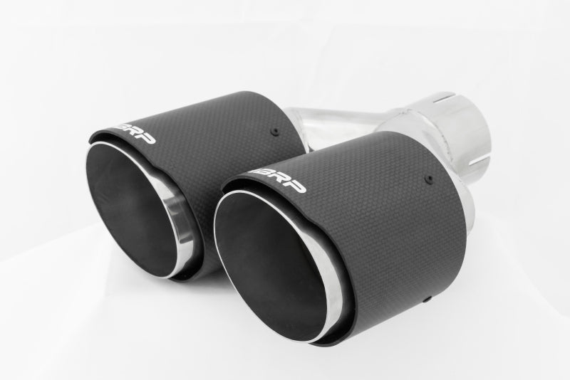 MBRP Universal Carbon Fiber Dual Tip 4in OD/2.5in Inlet - DTX Performance