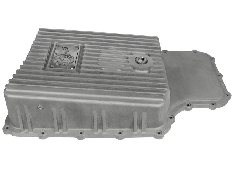 afe Transmission Pan (Raw); Ford Trucks 6R140 11-14 V8-6.7L (td) - DTX Performance