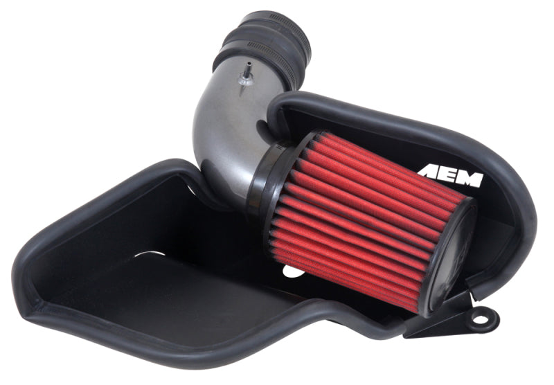 AEM 11-14 Volkswagen Jetta 2.0L L4 - Cold Air Intake System - Gunmetal Gray - DTX Performance