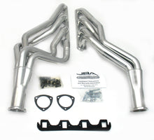 Load image into Gallery viewer, JBA 65-73 Ford Mustang 260-302 SBF 5 Speed T5/T56 1-3/4in Primary Silver Ctd Long Tube Header - DTX Performance