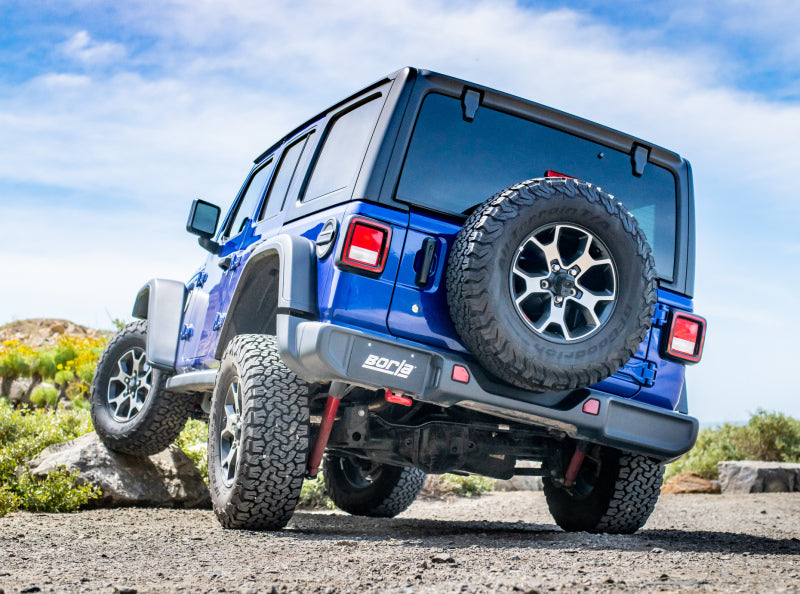 Borla 18-19 Jeep Wrangler JLU 2.0L AT/MT 4WD S Type (Climber) Catback Exhaust - DTX Performance