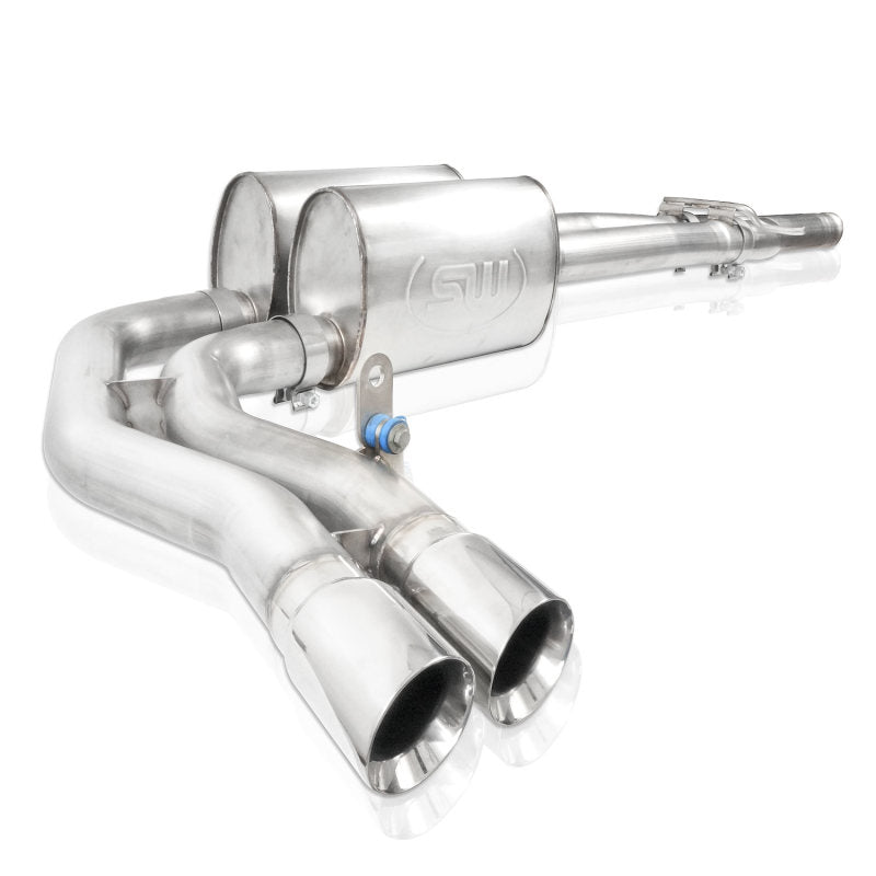 Stainless Works Chevy Silverado/GMC Sierra 2007-16 5.3L/6.2L Exhaust Before Passenger Rear Tire Exit - DTX Performance