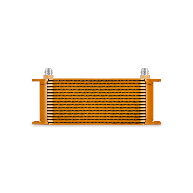 Mishimoto Universal 16-Row Oil Cooler Gold - DTX Performance