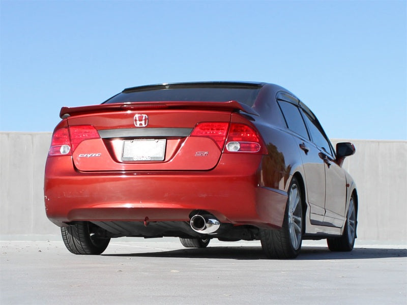 aFe Takeda Exhaust Axle-Back 06-11 Honda Civic Si L4 2.0L 2.5in 304 Stainless Steel - DTX Performance