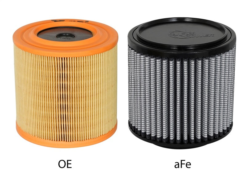 aFe MagnumFLOW OE Replacement Filter w/ Pro Dry S Media (Pair) 04-16 Aston Martin DB9 V12-6.0L - DTX Performance