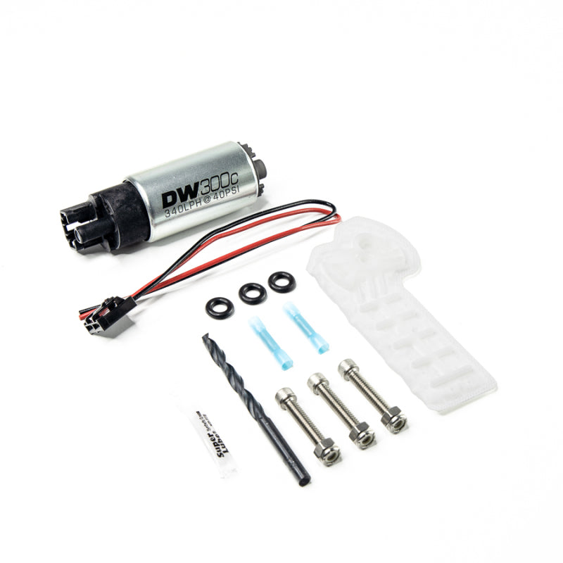 DeatschWerks 15-19 Golf R/15-18 1.8/15-18 GTI 340lph Compact Fuel Pump w/o clips w/9-1060 Instl kit - DTX Performance