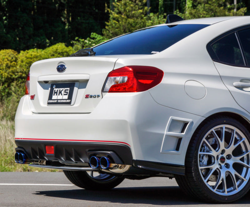 HKS SUPER TURBO MUFFLER 14+ Subaru WRX STi (EJ20) Catback Exhaust - DTX Performance