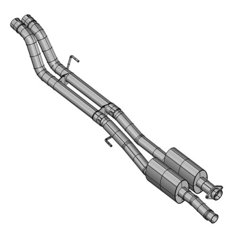 Kooks 17-19 Ford F150 Raptor EcoBoost 3in Dual Cat-Back Exhaust (2 Mufflers Included) Use OEM Pipes - DTX Performance