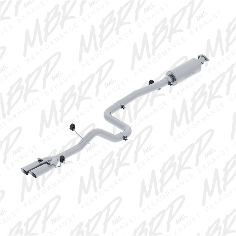 MBRP 14-19 Ford Fiesta ST 1.6L EcoBoost 3in Dual Outlet T409 Cat Back - DTX Performance