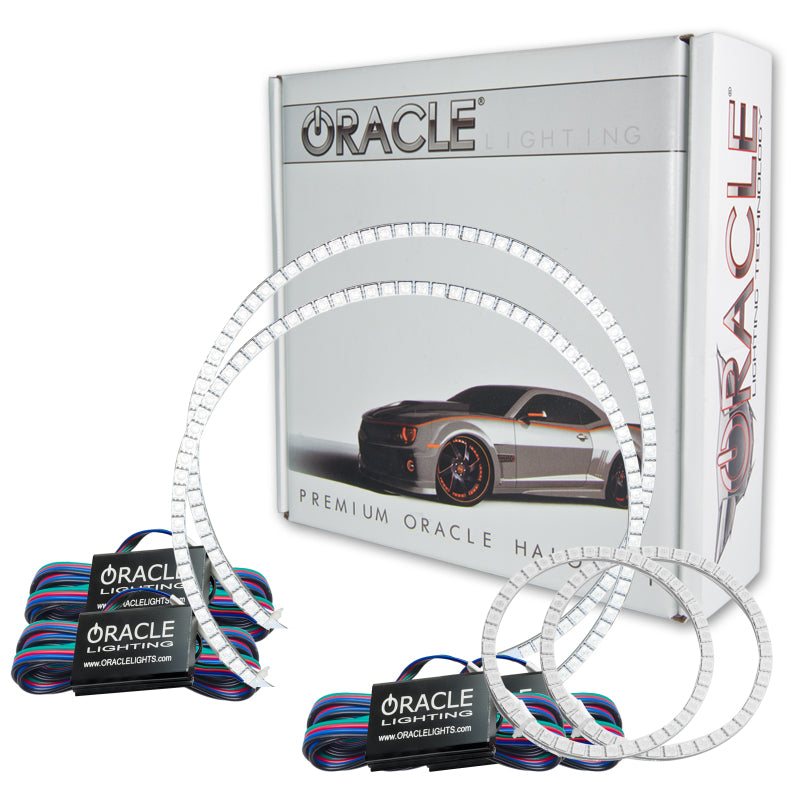 Oracle Jeep Liberty 08-13 Halo Kit - ColorSHIFT w/ Simple Controller - DTX Performance