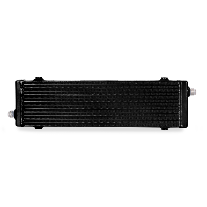 Mishimoto Universal Large Bar and Plate Cross Flow Black Oil Cooler - DTX Performance