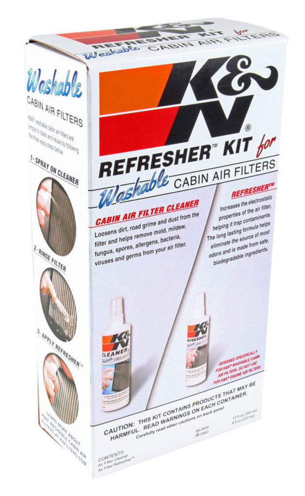 K&N Cabin Filter Cleaning Kit - DTX Performance