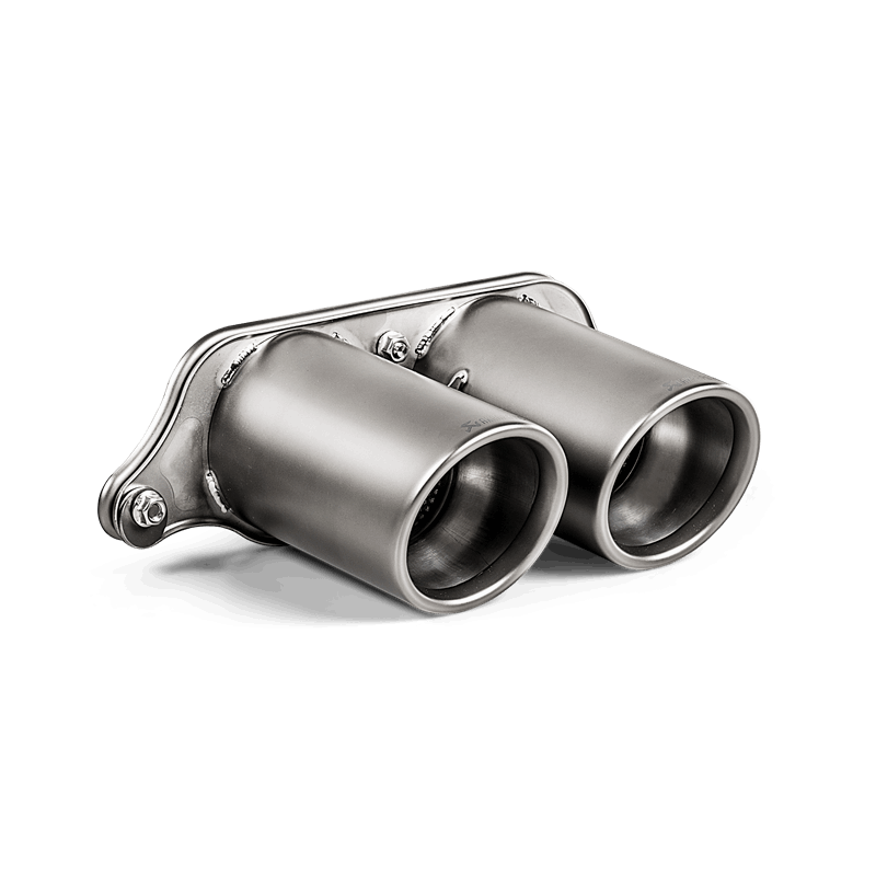 Akrapovic 2018 Porsche GT3 RS (991.2) Tail Pipe Set (Titanium) - DTX Performance