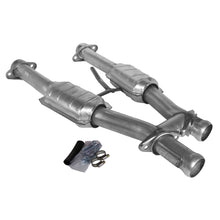 Load image into Gallery viewer, BBK 79-93 Mustang 5.0 Short Mid H Pipe With Catalytic Converters 2-1/2 For BBK Long Tube Headers - DTX Performance