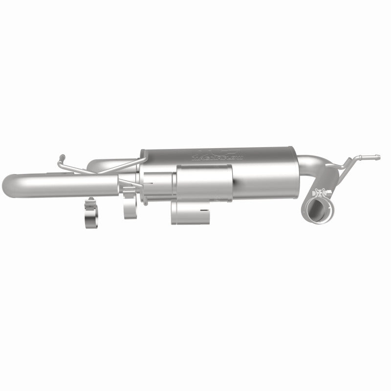 MagnaFlow 07-18 Jeep Wrangler JK Overland Series Axle-Back Exhaust System - DTX Performance