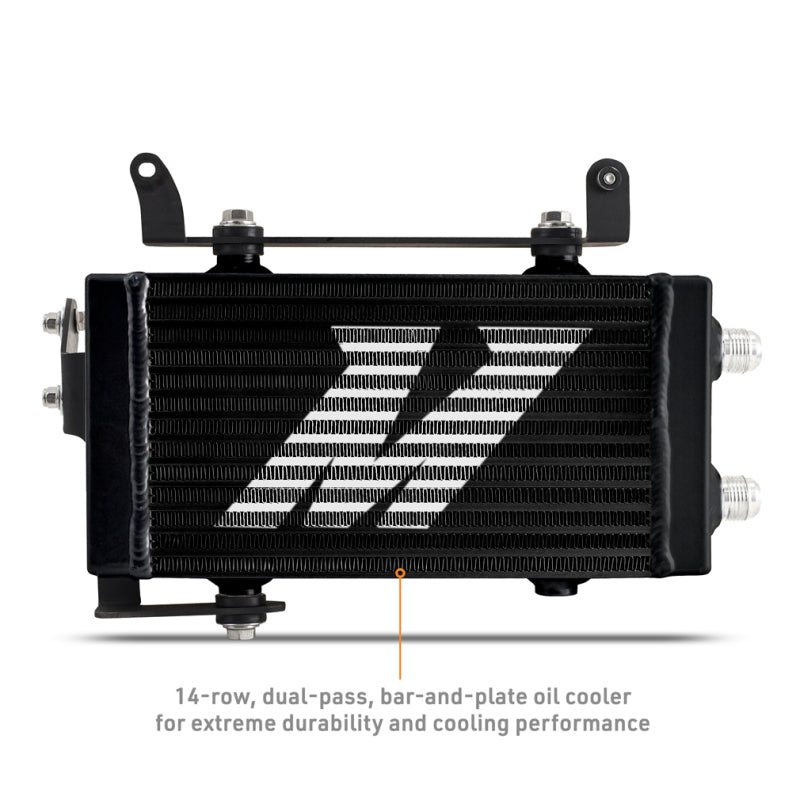 Mishimoto 2023+ Toyota GR Corolla Oil Cooler Kit - Thermostatic - Black - DTX Performance