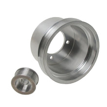 Load image into Gallery viewer, BBK 94-98 Mustang 3.8 V6 Underdrive Pulley Kit - Lightweight CNC Billet Aluminum (2pc) - DTX Performance