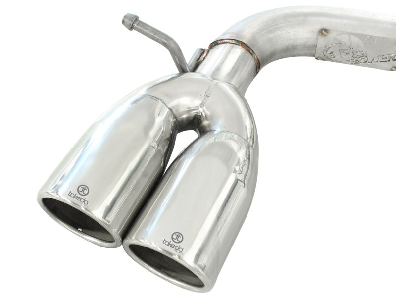 aFe Takeda Exhaust Axle-Back 08-14 Scion xB L4 2.4L 304SS Polished Dual Tips Exhaust - DTX Performance