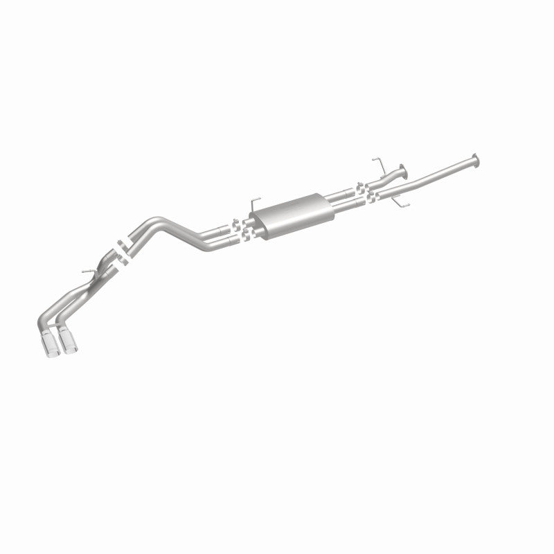 MagnaFlow 14 Toyota Tundra V8 4.6L/5.7L Stainless C/b Exhaust Dual same side pass. rear tire - DTX Performance