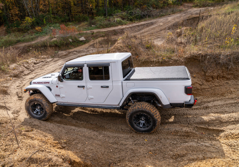 N-Fab Trail Slider Steps 2020 Jeep Wrangler Gladiator JT 4 Door All Beds - SRW - Textured Black - DTX Performance