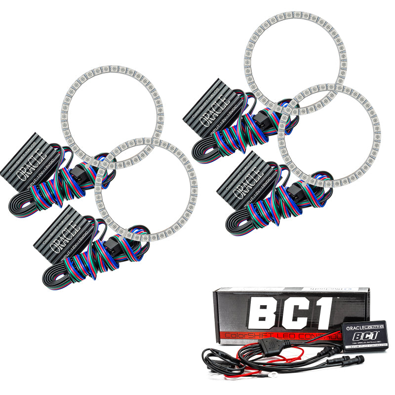 Oracle Cadillac CTS 03-07 Halo Kit - ColorSHIFT w/ BC1 Controller - DTX Performance