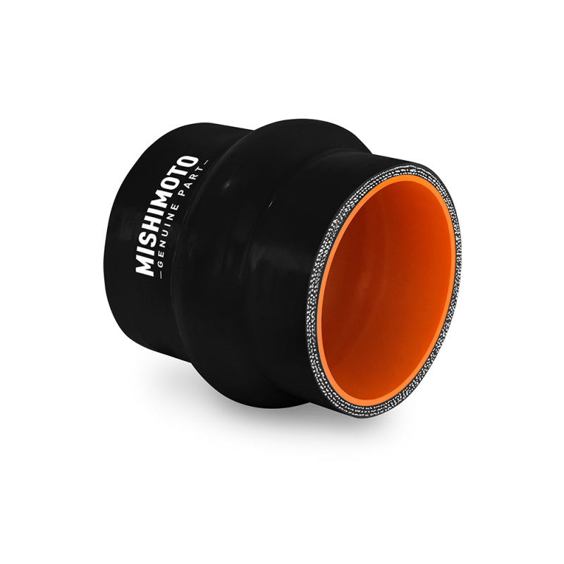 Mishimoto 1.5in. Hump Hose Silicone Coupler - Black - DTX Performance