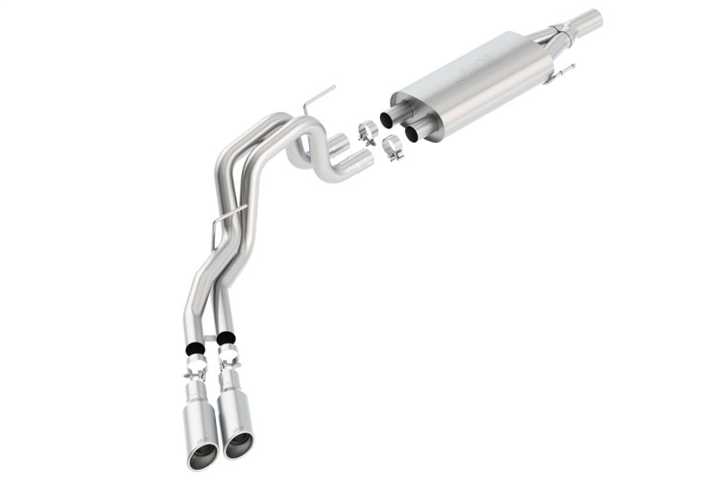 Borla 10-14 Ford F-150 SVT Raptor 6.2L-8cyl SS Catback Exhaust - DTX Performance