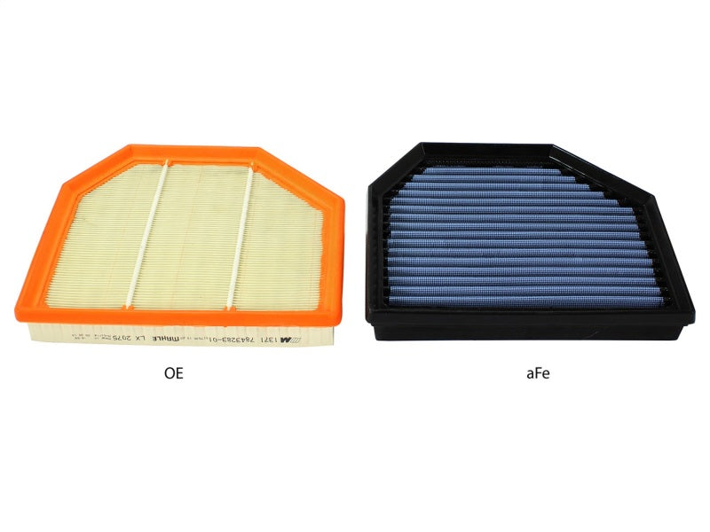 aFe MagnumFLOW OEM Replacement Air Filter PRO 5R 2015 BMW M3/M4 (F80/F82) 3.0L S55 (tt) Qty. 2 - DTX Performance