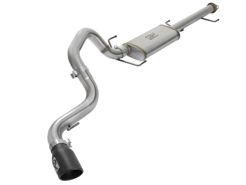 aFe MACH Force Xp 3in SS Cat-Back Single Side Exit Exhaust w/Black Tips 07-14 Toyota FJ Cruiser - DTX Performance