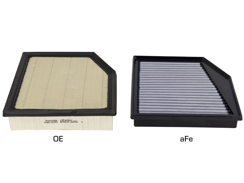 aFe MagnumFLOW OEM Replacement Air Filter PRO Dry S 14-15 Lexus IS 250/350 2.5L/3.5L V6 - DTX Performance