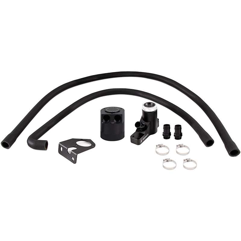 Mishimoto 2008-2010 Powerstroke Baffled Oil Catch Can Kit - DTX Performance