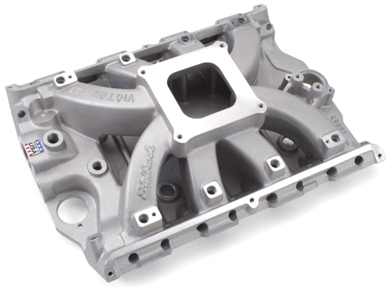 Edelbrock 390-428 Ford FE Victor EFI Manifold 4150 Flange Mounting - DTX Performance