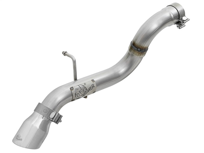 aFe MACH Force-Xp Axle-Back Exhaust System w/Polished Tip 18-20 Jeep Wrangler L4-2.0T / V6-3.6L - DTX Performance