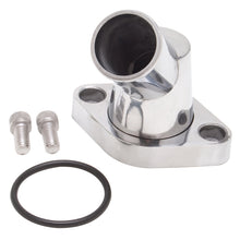 Load image into Gallery viewer, Edelbrock Waterneck Sbc/BBC 45-Degree Two-Piece Cast SwIVel Polished - DTX Performance