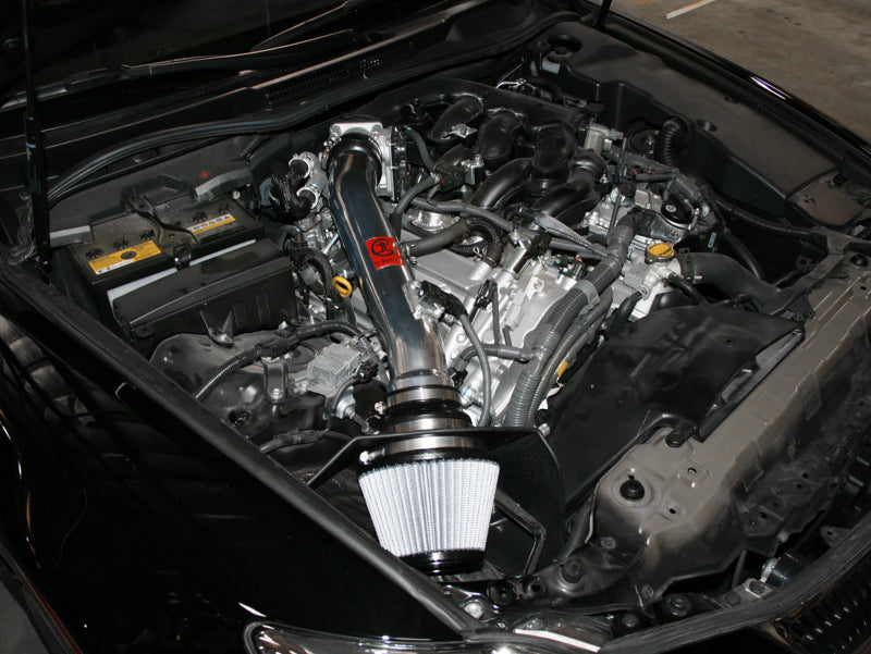 aFe Takeda Intakes Stage-2 Pro Dry S Lexus IS250/350 06-14 V6-2.5L/3.5L (Polished) - DTX Performance