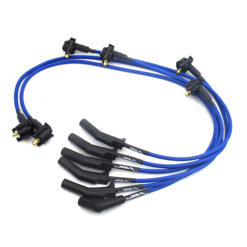 JBA 94-98 Ford Mustang 3.8L Ignition Wires - Blue - DTX Performance